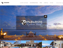 Tablet Screenshot of blog.paradizo.com